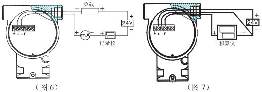 液蠟流量計(jì)接線圖