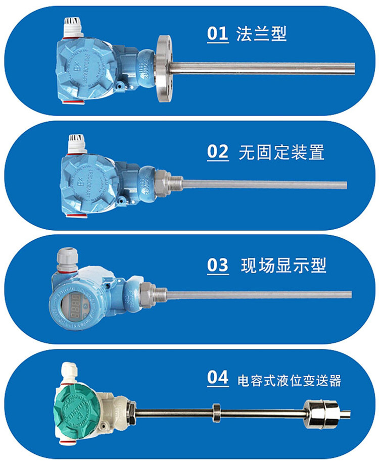 消防池用浮球液位計(jì)分類(lèi)圖